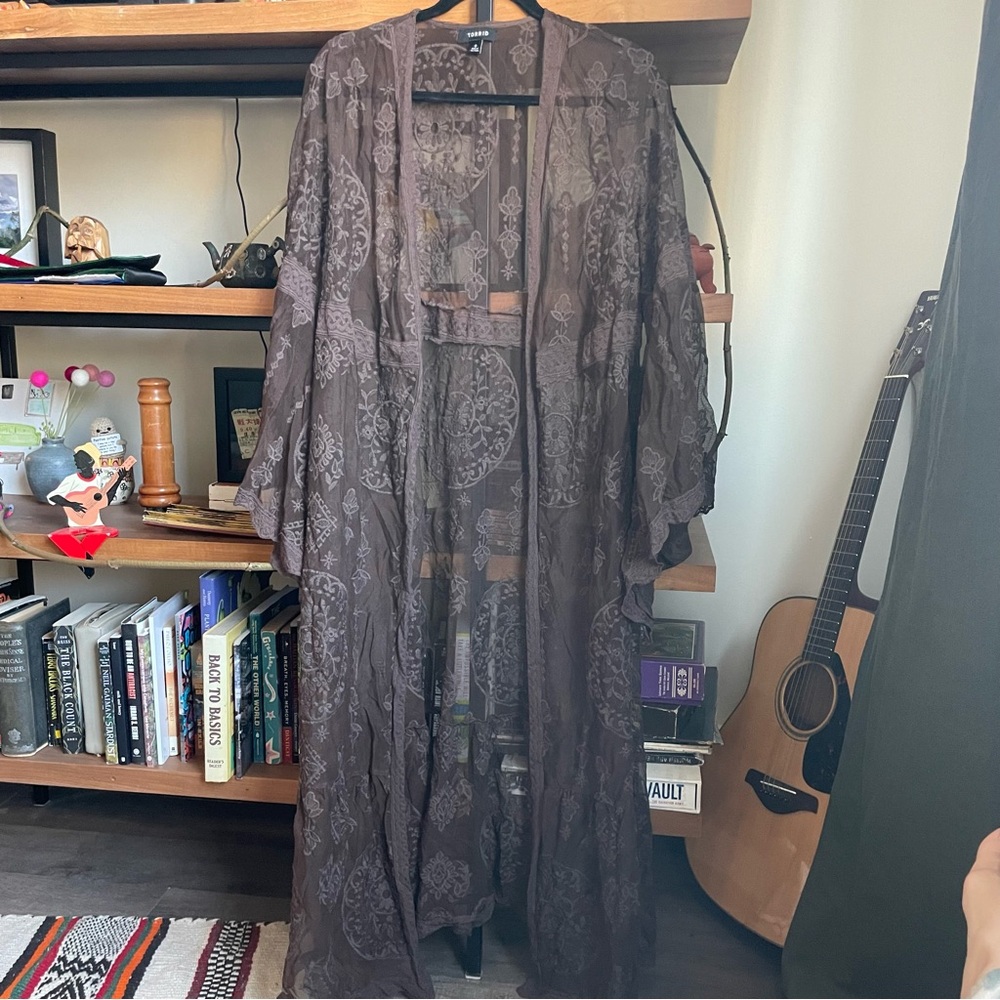 Boho Lace Duster
